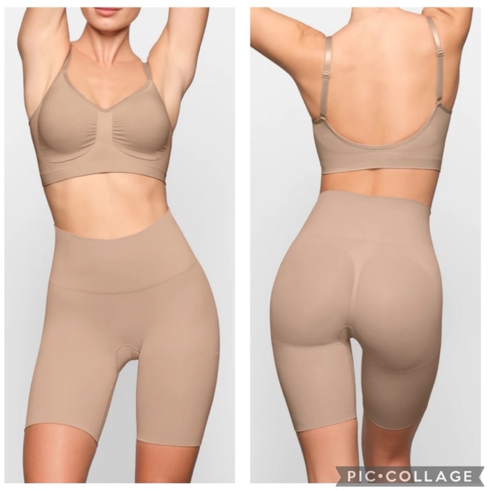 Skims Seamless Sculpt Butt Lifting Short Sienna S